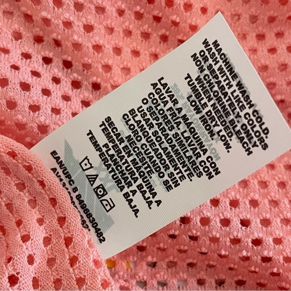 Avia Women’s Mesh Back Long Sleeve T-Shirt With Side Slit XXL 20 - Picture 11 of 14